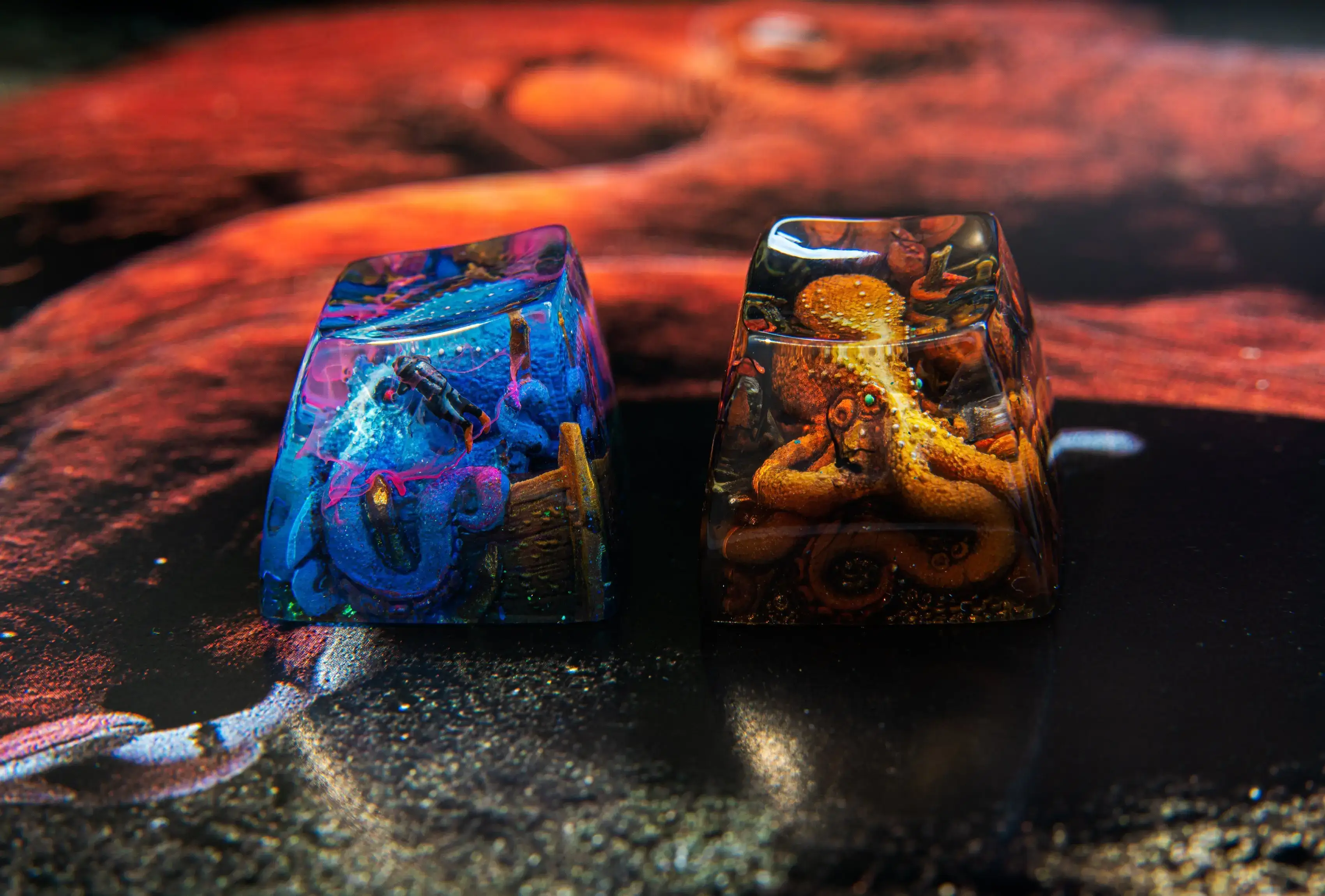 dwarf factory kraken keycaps