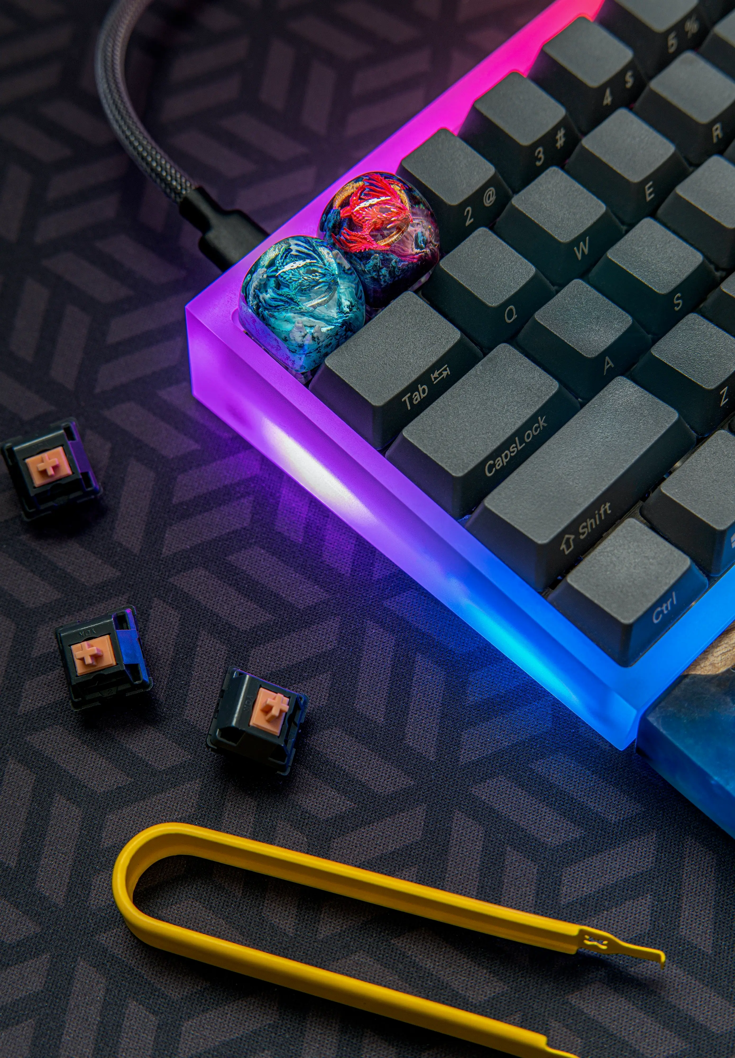 dragon keycaps